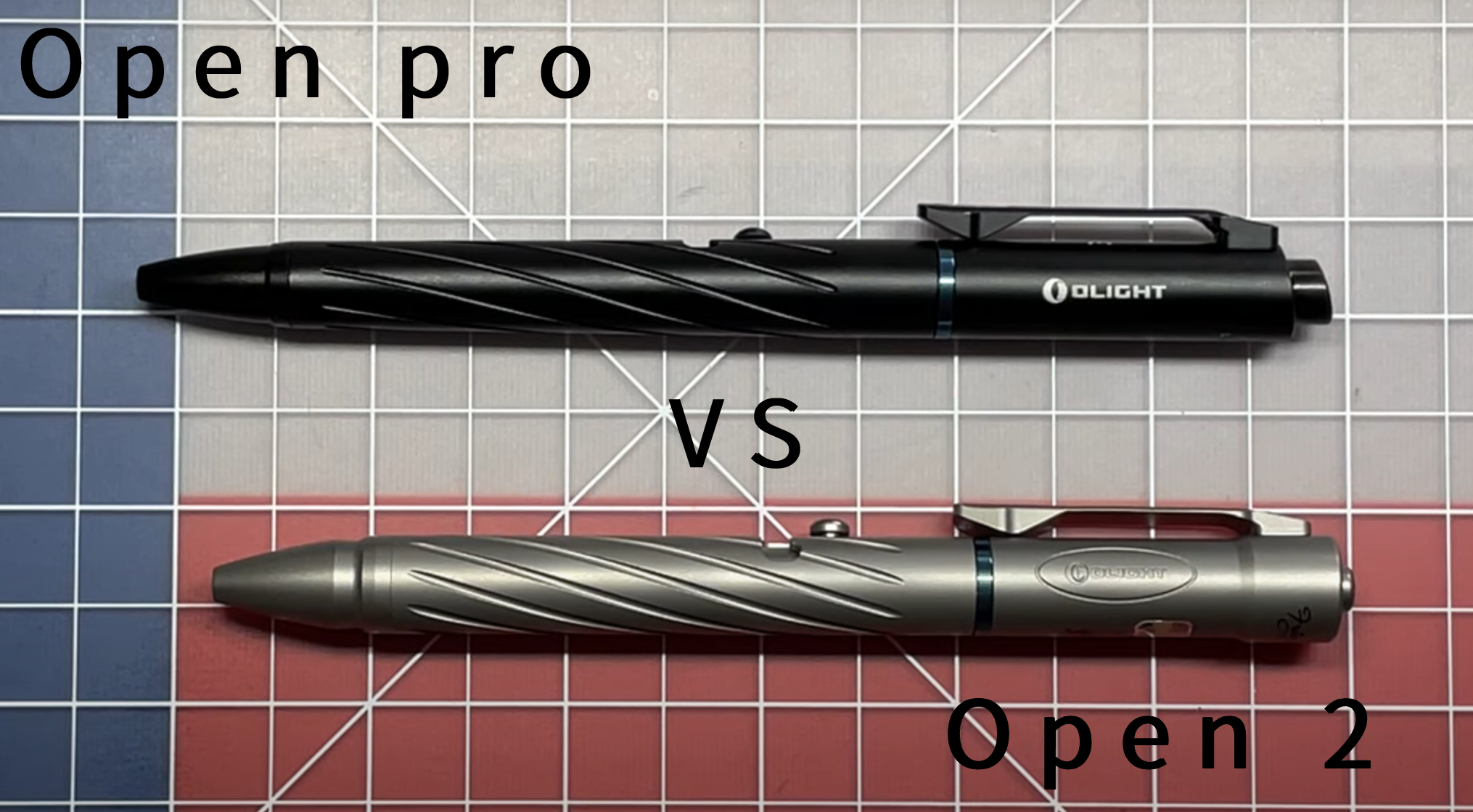 Open 2 VS Open Proの比較 OLIGHT (オーライト) 公式