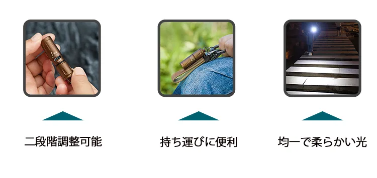 ixv キーホルダー ライト 砂漠色- Olight Japan