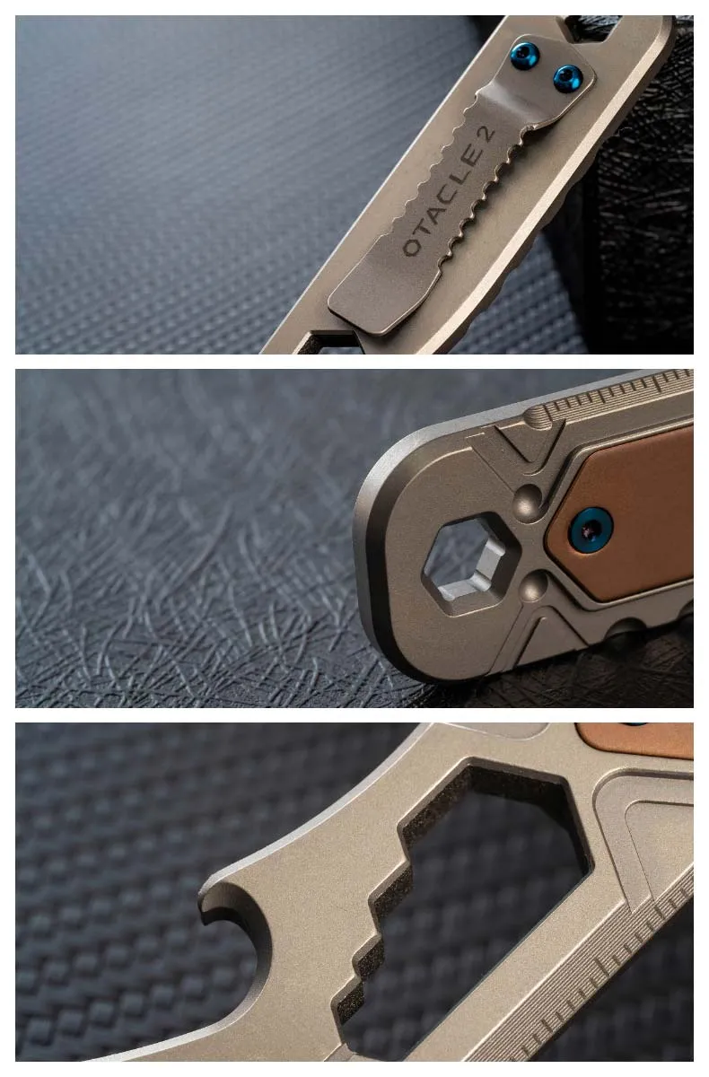 Otacle 2 銅インレイ付きチタン製 多機能ツール- Olight Japan